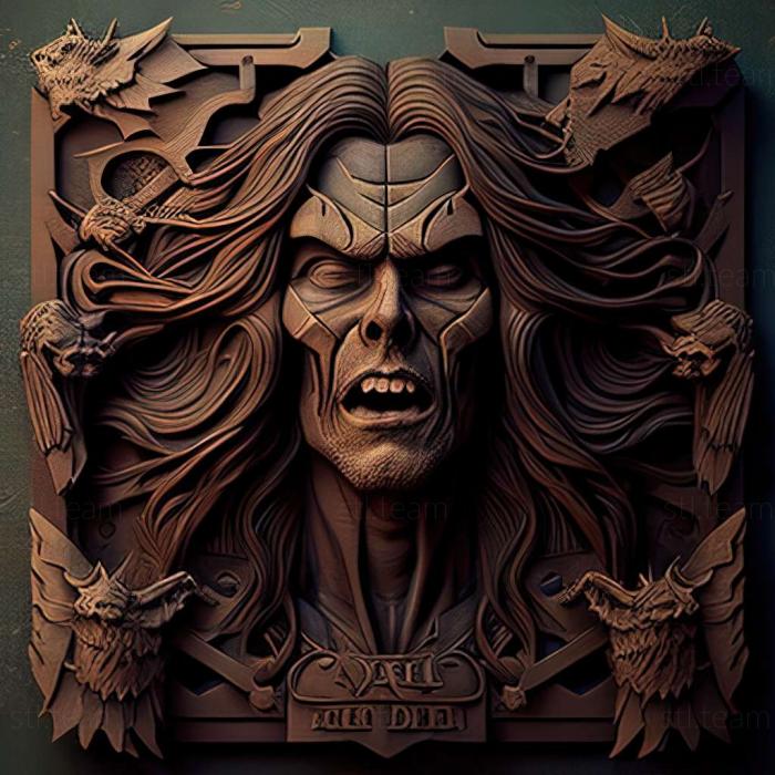 3D model Metalocalypse Dethgame game (STL)